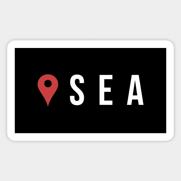 Seattle Bound Sticker by xristiantj